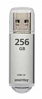 SMARTBUY 256 GB V-CUT SILVER USB3.0