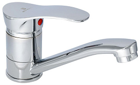 GOTA ROCIO G112210-GOTA Madrid Смеситель д/кухни шар. с коротким изливом с гайкой d40 Смеситель для кухни