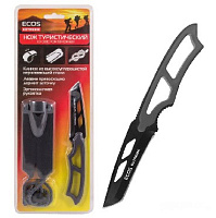 ЭКОС EX-SW-B01GR Нож туристический серый (325125) Нож туристический