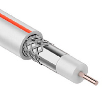 PROCONNECT (01-2401-2) SAT 50M+CCS/AL/AL, 75 Ом, 100м., белый Кабель коаксиальный