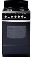 DE LUXE 5040.36Г (951600) чер. Плита газовая