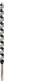 KRANZ (KR-91-0714) Сверло винтовое по дереву 22х460 мм (шестигранный хвостовик) Сверло