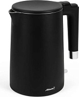 ATLANTA ATH-2449 black (1,7л. металл/пластик) Чайник электрический ATLANTA ATH-2449 (black)