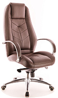EVERPROF Drift Lux M экокожа коричневый. Кресло компьютерное