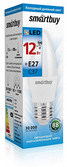 SMARTBUY (SBL-C37-12-60K-E27) 12W/6000/E27 Лампа