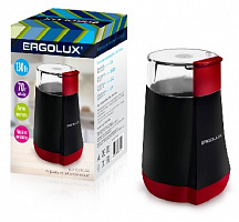 ERGOLUX ELX-CG02-С43 черно-красная Кофемолка