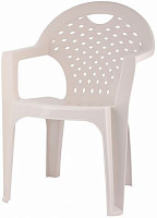 АЛЬТЕРНАТИВА М8150 кресло (бежевый) Мебель из пластика