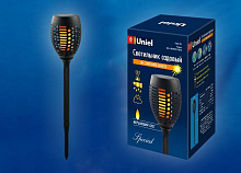 UNIEL (UL-00003846) USL-S-182/PM720 TORCH Садовый светильник на солнечной батарее