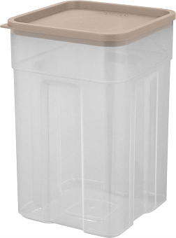 SUGAR&SPICE SE225510005 Honey 0,75 л квадратная латте для сыпучих продуктов