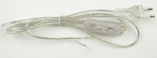 UNIEL (UL-00004433) UCX-C11/02A-170 CLEAR Сетевой шнур с вилкой и выключателем