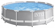 INTEX Бассейн каркасный 366х76 см + фильтр-насос INTEX ( Арт. 26712NP) Бассейн каркасный