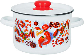 APPETITE 1с16с/1 Паприка эмал цил 2,9л Кастрюля