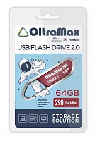 OLTRAMAX OM-64GB-290-Dark Red USB флэш-накопитель