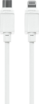 MORE CHOICE (4620202553874) K67ia USB 3.0A PD 27W для Lightning ng 8-pin Type-C - 1м , белый Кабель