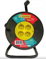 КАЛИБР Удлинитель на катушке УСК-50 (2х0,75) Удлинитель