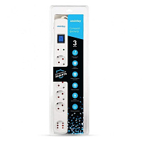 SMARTBUY (SBSP-30W-Pro) - 6 роз х 3,0 м- белый Сетевой фильтр