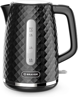 BRAYER BR6104BK (1,7л. пластик) Чайник электрический
