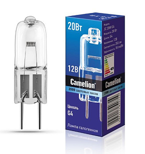 CAMELION (1955) JC 20W G4 галогенная Лампа галогенная