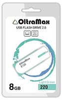 OLTRAMAX OM-8GB-220-св.зеленый USB флэш-накопитель