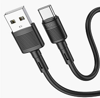 HOCO (6931474770905) X83 Type-C (m) 1.0m - черный Кабель