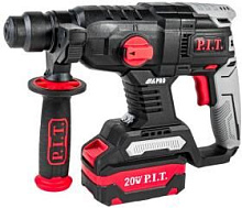 P.I.T. Перфоратор SDS-Plus аккум. бесщеточный PBH20H-22A/1 (20В, 2.0Дж, 2реж, Ø22мм, 1акб, ЗУ, кейс) Перфоратор аккумуляторный P.I.T. Перфоратор SDS-P