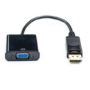 ATCOM (АТ6851) переходник DisplayPort(мale) -VGA(feмale) кабель 10см переходник