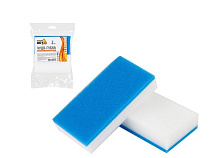 РЫЖИЙ КОТ Чудо-губка MSp-03 двухслойная, с прослойкой из поролона, 2 шт. в наборе (размер: 11,5*6*2,3 см) (003960) Губка