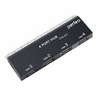 PERFEO (PF_A4527) USB-HUB 4 PORT PF-VI-H028 черный USB хаб