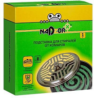 NADZOR Подставка для спирали от комаров с крышкой