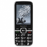 MAXVI P18 Black Телефон мобильный