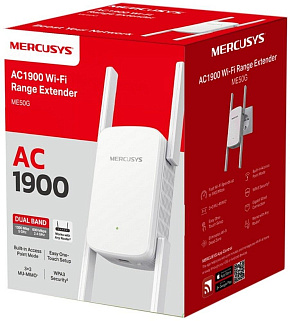 MERCUSYS Повторитель беспроводного сигнала ME50G AC1900 10/100/1000BASE-TX белый