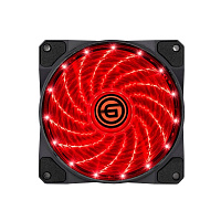 GINZZU LED 12LR15 (красный) (17613) Вентилятор