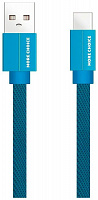 MORE CHOICE (4627151194608) K20a USB (m)-Type-C (m) 1.0м - синий Кабель