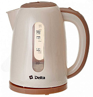 DELTA DL-1106 beige (1,7л. пластик) Чайник