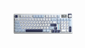 AULA S98 голубой/белый/черный Клавиатура AULA S98 голубой/белый/черный