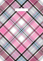 АРТПЛАСТ (ВУР59027) вырубная ручка 29х40см - Шотландка Пакет