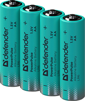 DEFENDER (56015) PowerPulse LR6-40box AA Батарейки