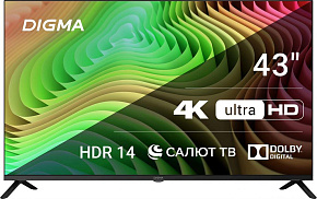 DIGMA DM-LED43UBB40 UHD SMART TV LED-телевизор