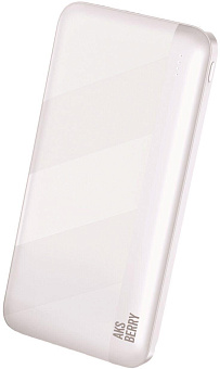 AKSBERRY (6900288200014) E103 Infinity 10000 mAh (белый) Повербанк