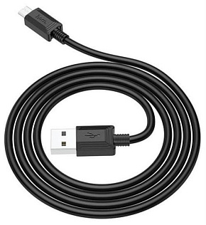 HOCO (6931474767301) X73 MicroUSB (m) 1m - черный Кабель