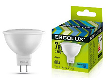 ERGOLUX (12158) LED-JCDR-7W-GU5.3-3K Лампа светодиодная