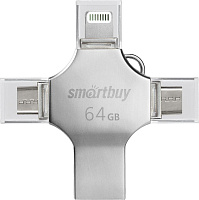 SMARTBUY (SB064GBMC15) 064GB MC15 Metal Quad USB-флэш