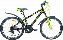 PIONEER CAPTAIN 24"/12" black-lemon-silver Велосипед