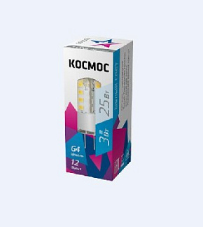 КОСМОС LKSMLED3WJCG412V45 Светодиодная лампа