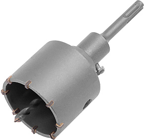 СИБРТЕХ Коронка по бетону в сборе, М22 х 68 мм, SDS PLUS//