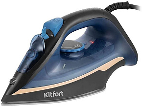 KITFORT КТ-2609, 2200Вт, синий/черный Утюг