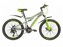 PIONEER COMANDOR 24"/14" gray-green-black Велосипед