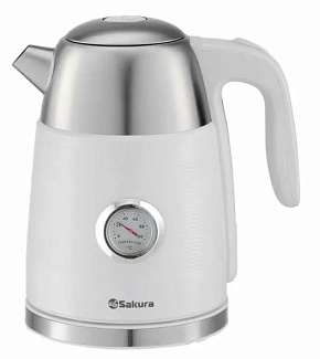 SAKURA SA-2178W Premium 1,7л белый Чайник электрический