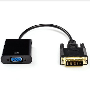 ATCOM (АТ9214) DVI-D dual link(m)  VGA (f) 0.1 m Переходник