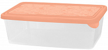 PLAST TEAM PT143611040 прямоугольный персиковая карамель 1,35л Контейнер